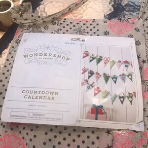 Wondershop NWT Christmas Countdown Calendar